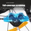1 Set Fietskettingreiniger Universele Fietsketting Schrobber Schoonmaakgereedschap Fietsketting Schoon Onderhoudsgereedschap Snelle Ontvetting Reparatie voor MTB Race