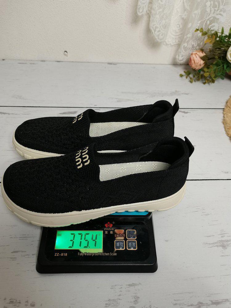 2025 Damen Atmungsaktive Leichte Slipper Freizeitschuhe - Weiche Sohle, Runde Zehenpartie, Frühling/Herbst Stil