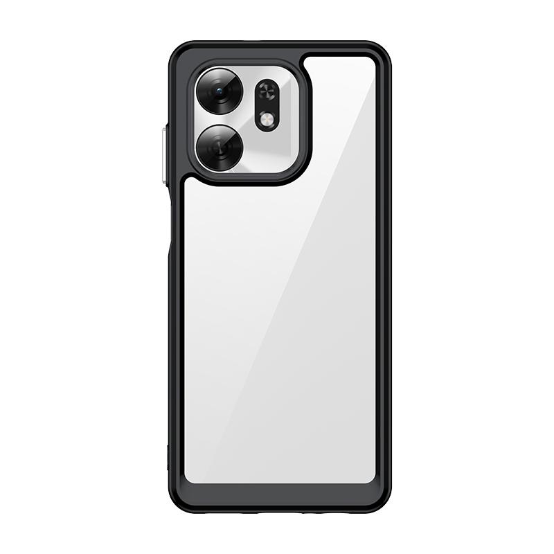 Transparent Hard PC Phone Case For Honor 500 Smart Candy Color Frame TPU Silicone Shockproof Cover Bumper For Honor 500 Smart
