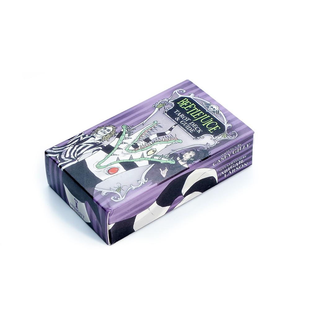 78 Peças Cartas de Tarô Tema de Filme Baralho de Tarô Beetlejuice 10,3*6cm