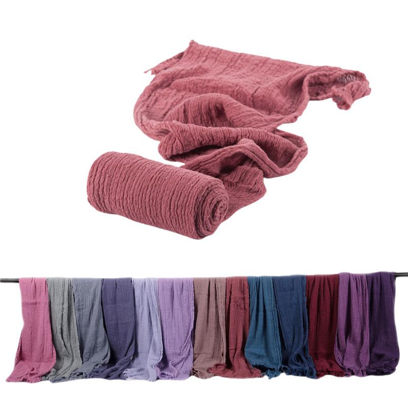 Baby Photography Wrap With Stretchy Cotton Fabric For Newborn Photo Shoots