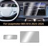 For Leapmotor B05 B10 2025 2026 Navigation Instrument Screen Protector HD Tempered Glass Film with Foam Box Packaging