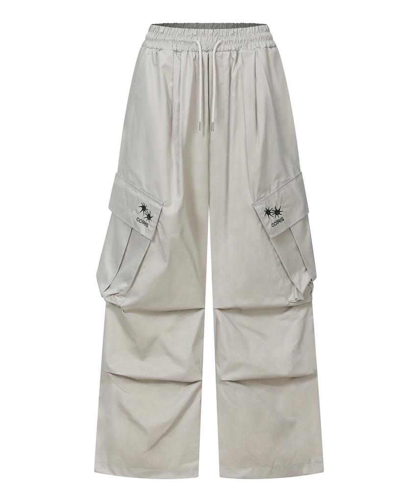 Koiliseu Vienno Parachute Wide Cargo Pants (3 Colors)