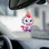Acrylic Dragon Delightful Christmas Hanging Decoration For Car Interior Style Festivity And
