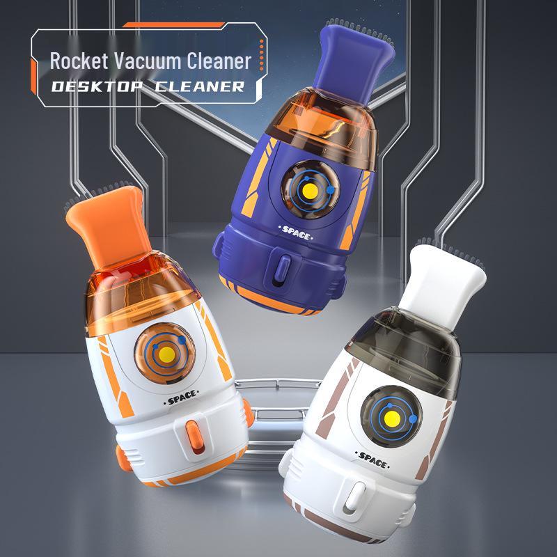 Desktop Vacuum Cleaner for Pencil Shavings & Dust - Powerful Suction for Students and Children
