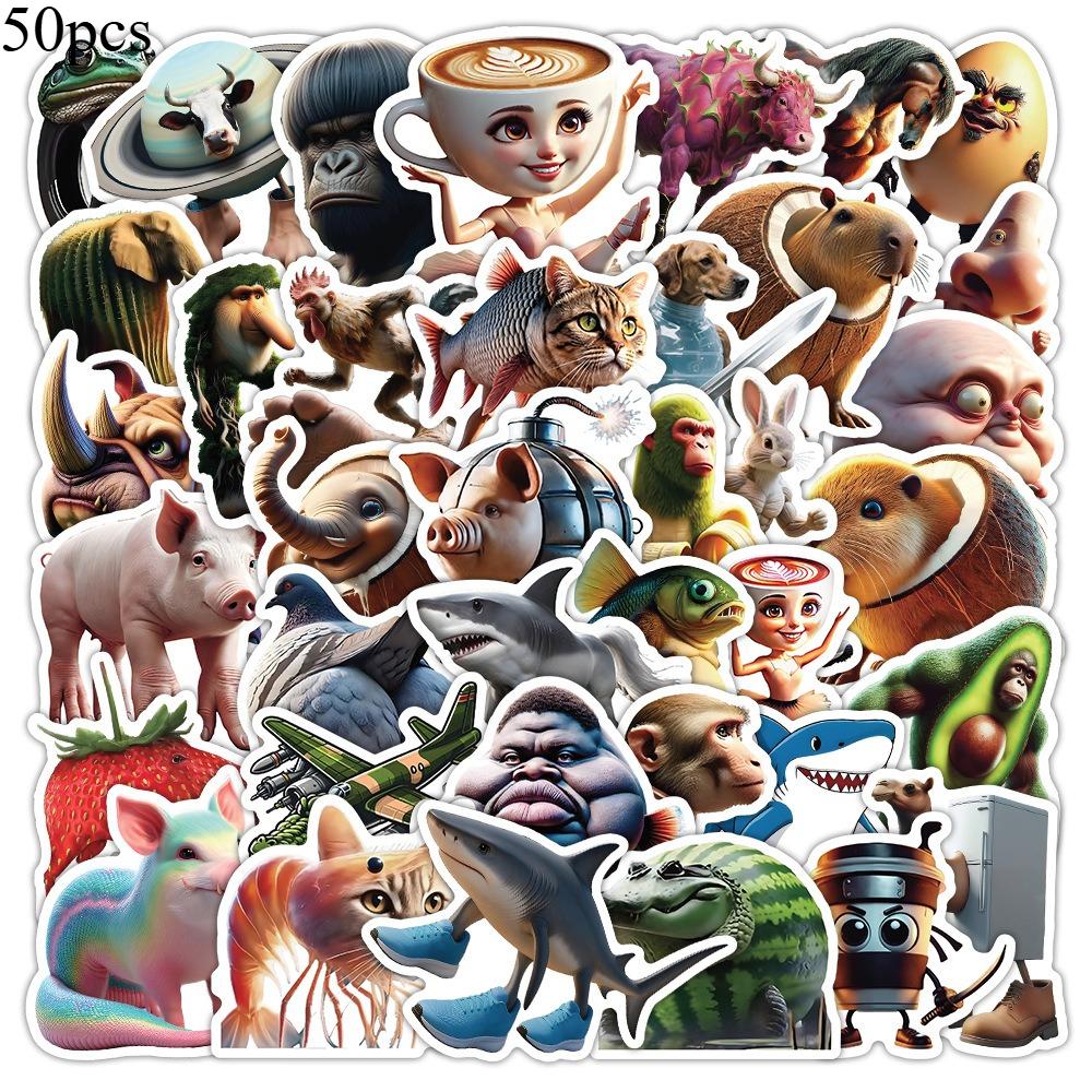 

Chinese Mythology Stickers - for Scrapbooking,phone Cases,Notebooks,Water Bottles,Guitars - Art Collection,Multipurpose Stickers