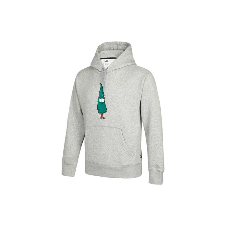 Толстовки Nike Мужские Серые С капюшоном Утепленные Другие DJ3677-063 M