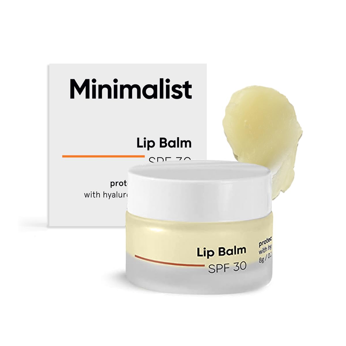 

Minimalist SPF 30 Lip Balm With Ceramides & Hyaluronic Acid For Nourished Lips 8 Gm