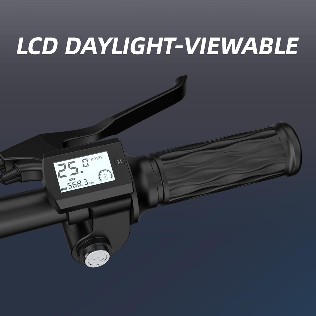 TOOFLY-GQ8 Foldable Electric Bicycle 250W Motor 48V15AH Lithium Battery Adult Electric Bike 14-inch Tire Urban Commuter E-bike