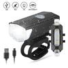 1/2pcs Off Road Bicycle Lights 300 Lumens Usb Charging Bicycle Headlight with Night Riding Taillights Bicycle Accessories