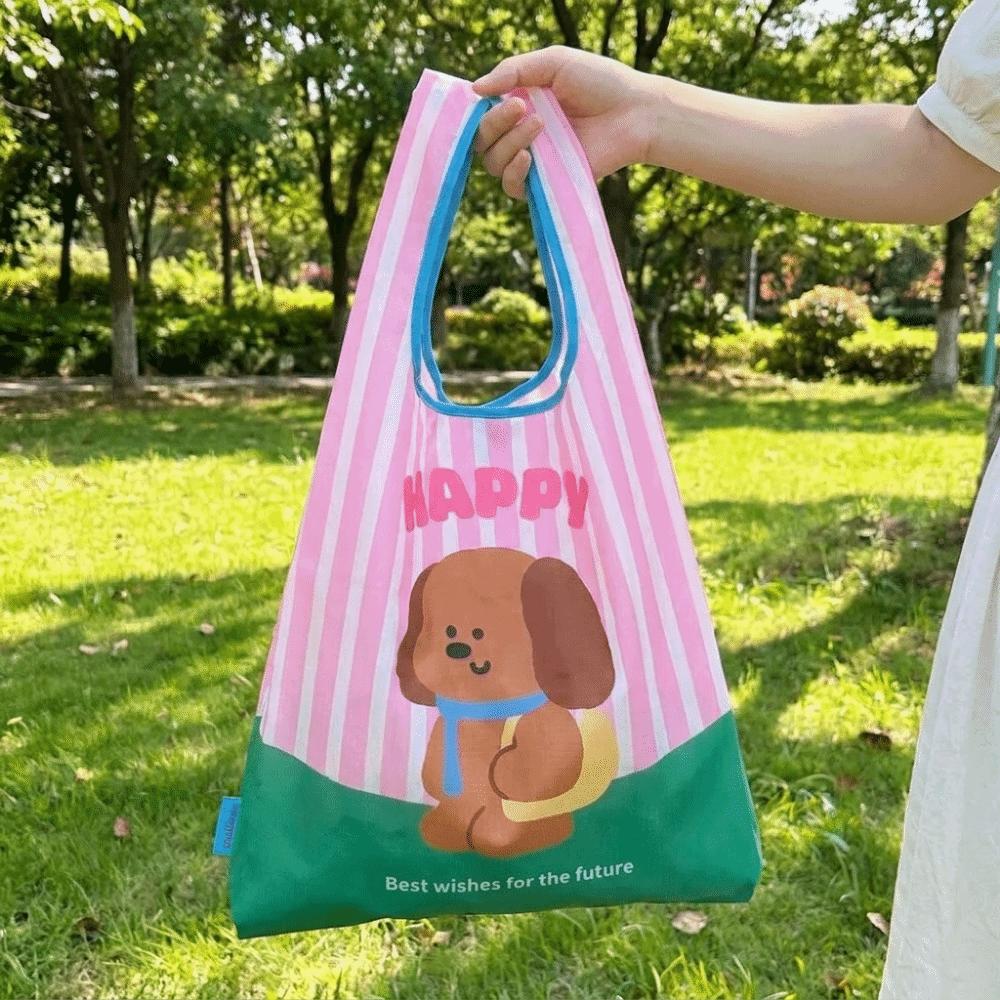Waterproof Folding Storage Bag Eco-Friendly Handheld Bag Portable Vegetable Storage Bag Storage