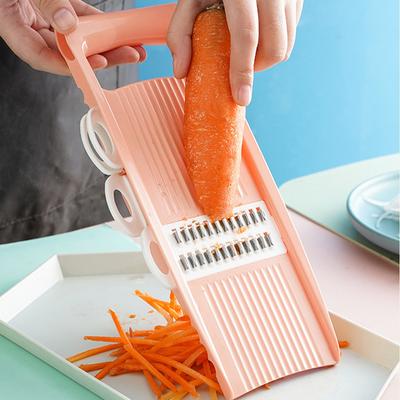 Vegetable Slicer Multifunctional Cut Shred Slicer Manual Food Slicers Stainless Steel Kitchen Cooking Tools