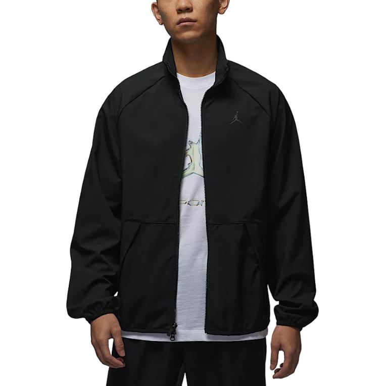 

Jordan Sport Jam FW24 Модный Универсальный Удобный Жакет с Длинным Рукавом Мужской Жакет Черный Темно-Серый HF9886010 M