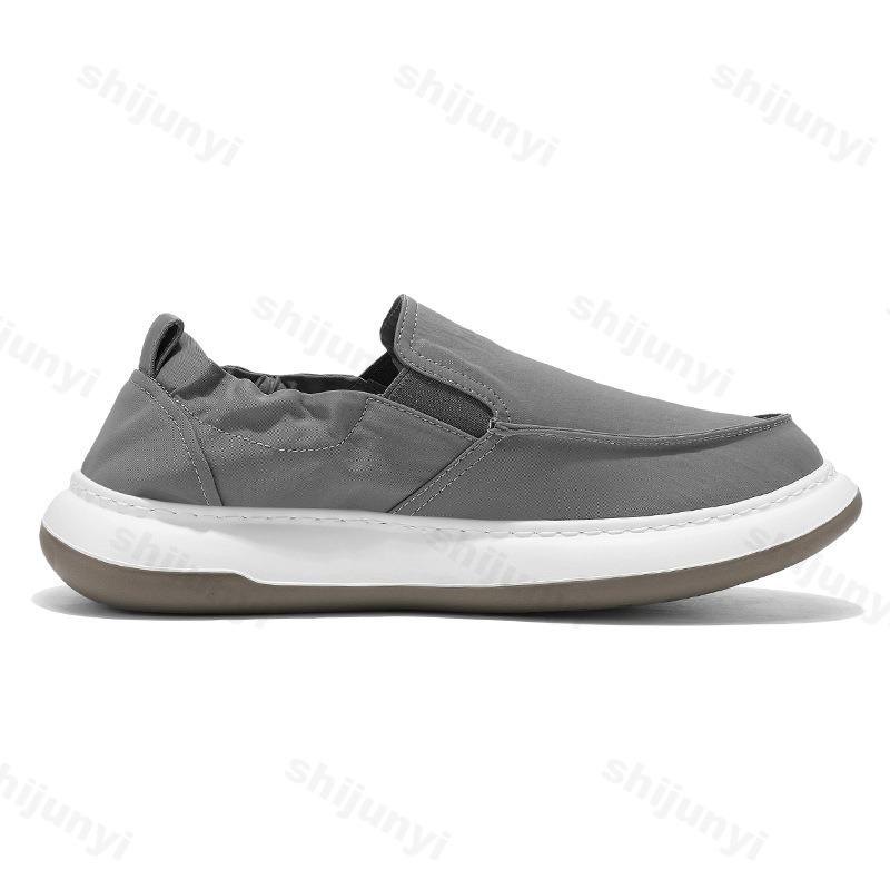 Men's Canvas Fabric Casual Sneakers 2025 Casual Shoes Sports and Leisure Non-Slip Ventilate Sneakers Loafers Summer New Sneakers