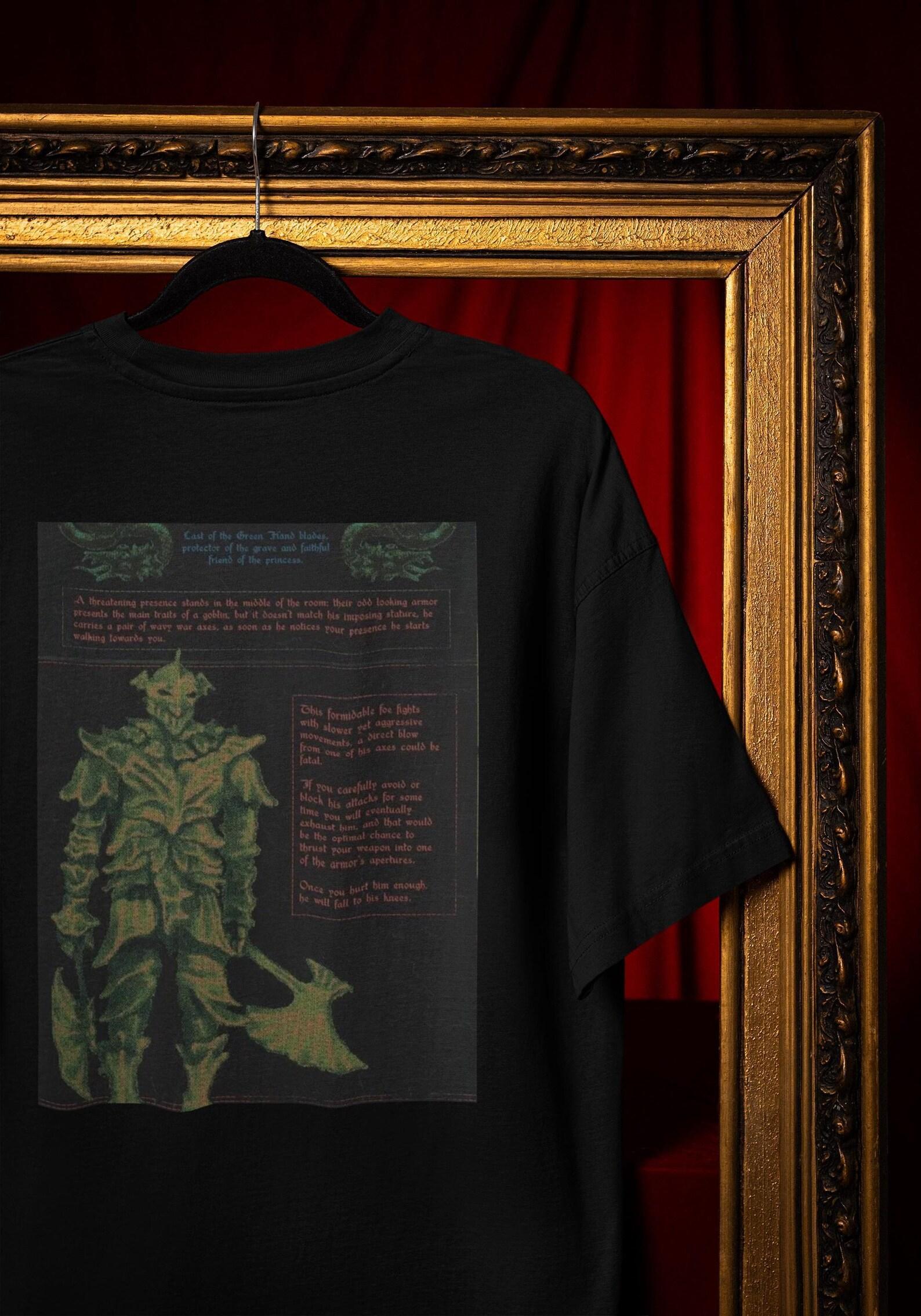 RPG Villain T-Shirt: Retro Dark Fantasy - Undead Warlord Design Comfort Colors® 4XL