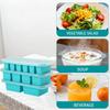Large Capacity Silicone Tray Food Grade for Hot Pot Broth Stock Sauce Freezer Storage Containers Reusable Kitchen Gadget