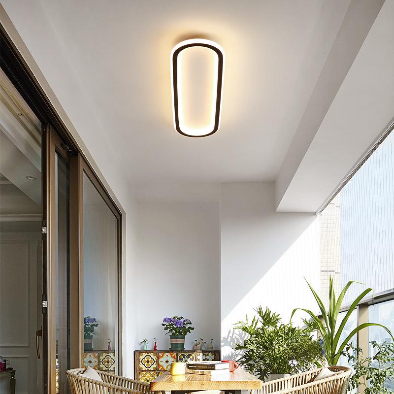 2024 Modern Long Strip Ceiling Light for Hallway, Bedroom, Dining Room, Balcony, Walk-in Closet, and Staircase