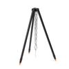 Portable Campfire Cooking Tripod Stand with Hanging Pot