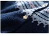 Women's Fair Isle Cashmere Cardigan: Loose, Long Sleeve Knit Sweater for Autumn/Winter