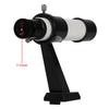 Accessori Telescopio Astronomico 5X24 Cannocchiali Cercatori Star Viewer Cannocchiale Cercatore Portatile con Staffa Base Supporto Montaggio
