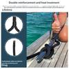 4.6m/15ft Black Boat Dock Lines Heavy Duty Dock Mooring Rope Boat Anchor Rope Marine Grade for Yacht Fishing Boat Nylon Line