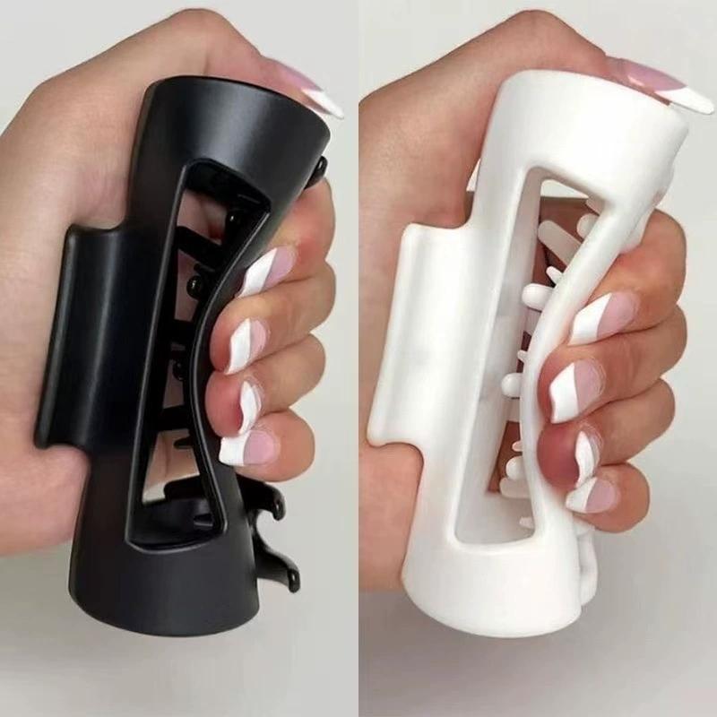 Soft Hair Grab Girls Clips Silicone Hair Clips Simple Fashion Versatile Items Hair Grab Decorations Hair Accessories Safe Design