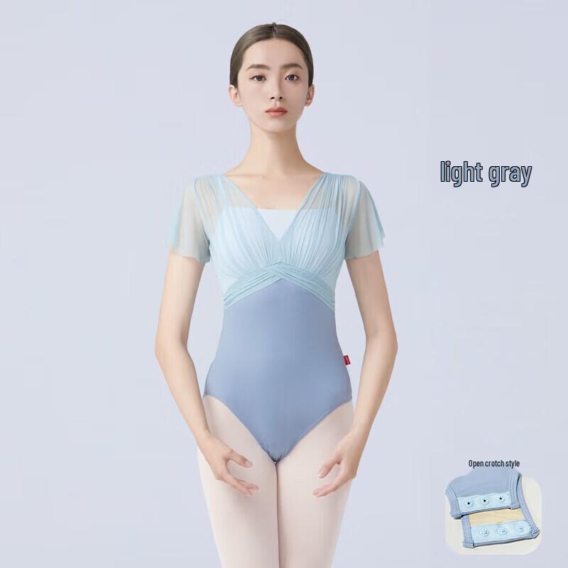 Women s Short Sleeve Ballet Dance Leotard