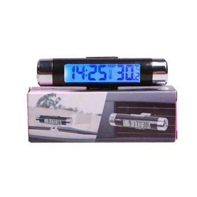 Automobile Accessories Car Outlet Thermometer Electronic Clock LED Display Dashboard Decoration
