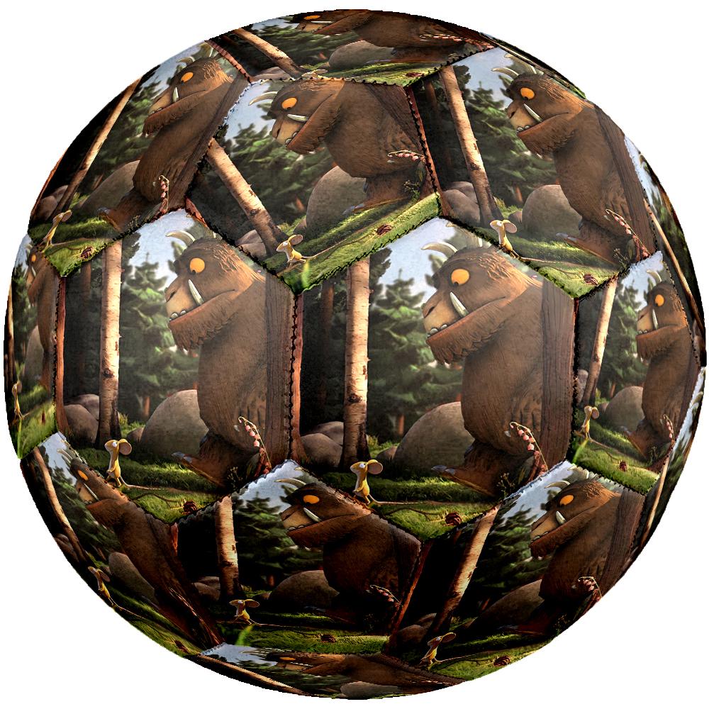 The Gruffalo Theme Size 5 Soccer Ball, Suitable for Both Indoor and Outdoor Matches, a Gift Suitable for Everyone.