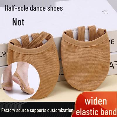 Dziecięce elastyczne buty do tańca na pół stopy z podeszwą antypoślizgową, damskie baletowe buty do ćwiczeń z miękką podeszwą, buty i skarpetki modelujące sylwetkę dla dorosłych