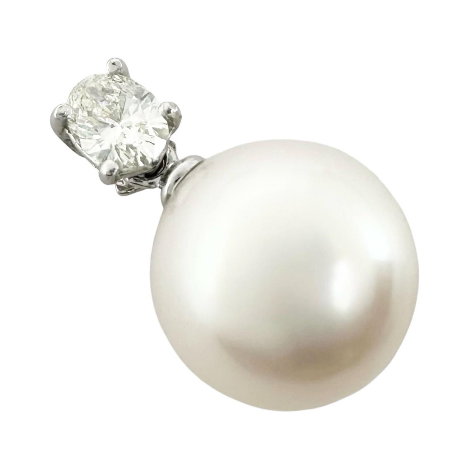 

Pendant top Silver Women Pearl used