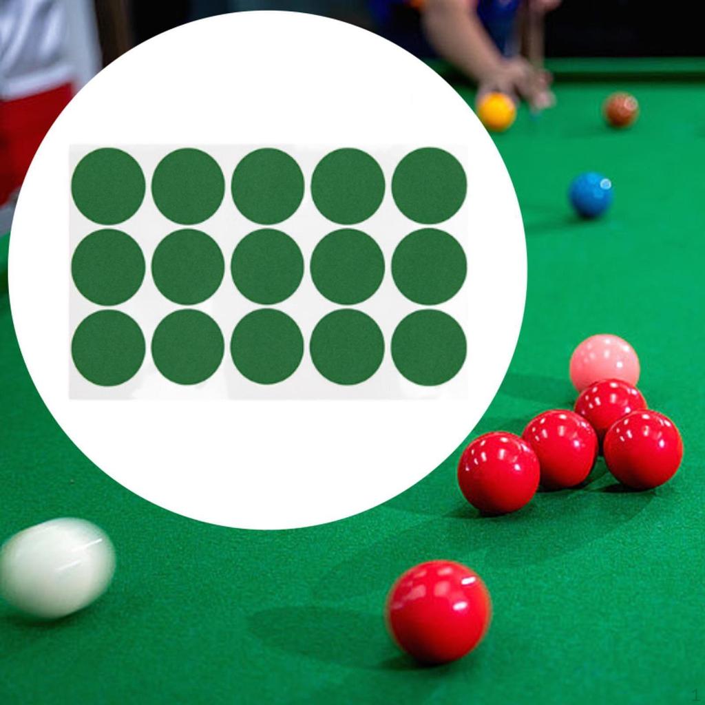 Billiard Cloth Repair Dots, Pool Table Accessories, Marker Stickers for Practice