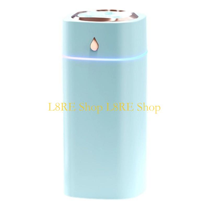 L8RE USB-Luftbefeuchter für Schlafzimmer 600ml Kaltnebel-Luftbefeuchter mit Nachtlicht Luftbefeuchter Einstellbar Für Zuhause Büro Pflanze