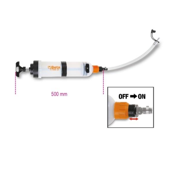 OIL SYRINGE PP 1500ML - BE 1756D