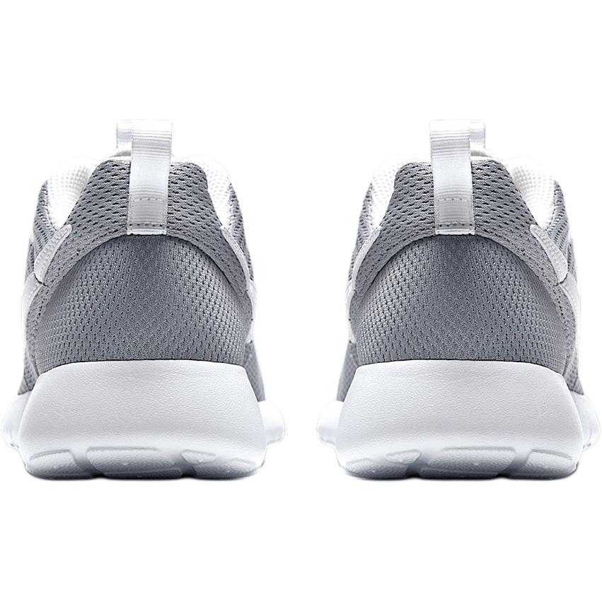 Nike Roshe One GS Wolf Grey Kids Sneakers Safety-Orange-White 599728-038