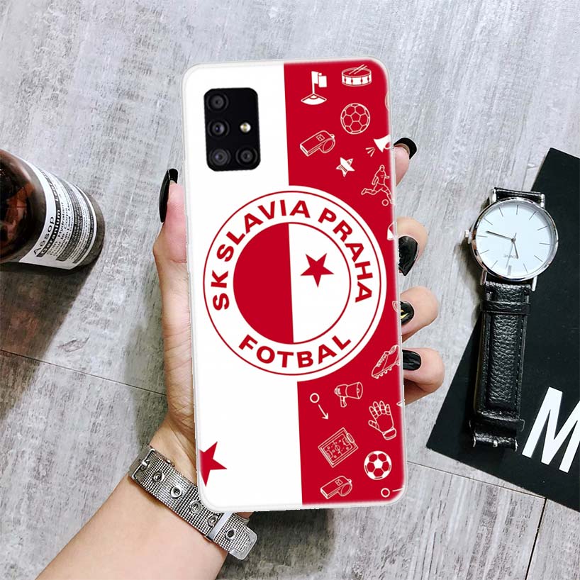 

Чехол для телефона Sk Славия Прага Чехия для Samsung Galaxy A52 A53 A12 A13 A22 A23 A32 A33 A72 A73 A42 A02S A03S 5G A50S Samsung A33 5G