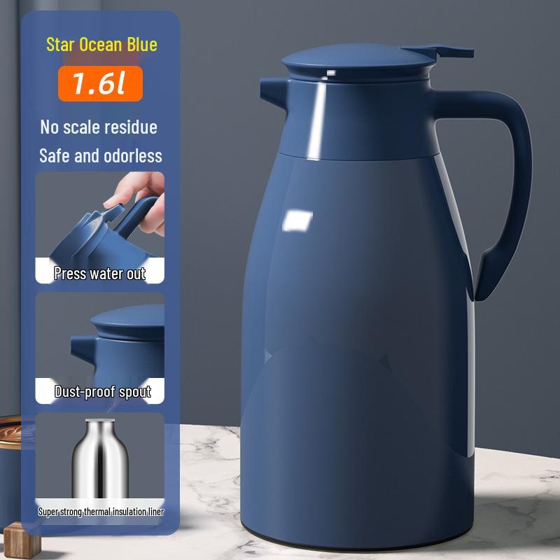 2024 Insulated Glass Thermos Flask - Large Capacity Water Kettle