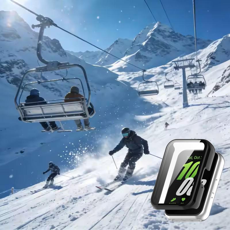 Glass+shell Cover For HUAWEI Band 11 and 11 Pro Accessories All-Around Hard PC Bumper Frame Tempered Protector HuaWei Smart band 11 and 11 Pro Cases