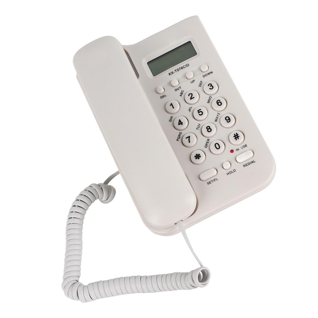Home Hotel Wired Desktop Wall Phone Office Landline Telephone