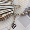 Fashion Metal Lipstick Bag For Women Luxury Dinner Bag Designer Shell Bag High Quality Shoulder Bags Cute Purses Crossbody Bag