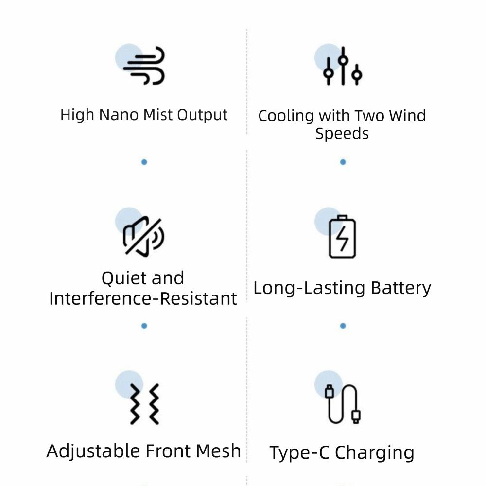 Ultrasonic Atomization Desktop Air Cooler Mute Operation Electric Fan  Office Humidification