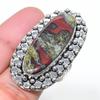 Natural Dragon Blood Gemstone 925 Sterling Silver Jewelry Ring Size 9.5 AR-17013
