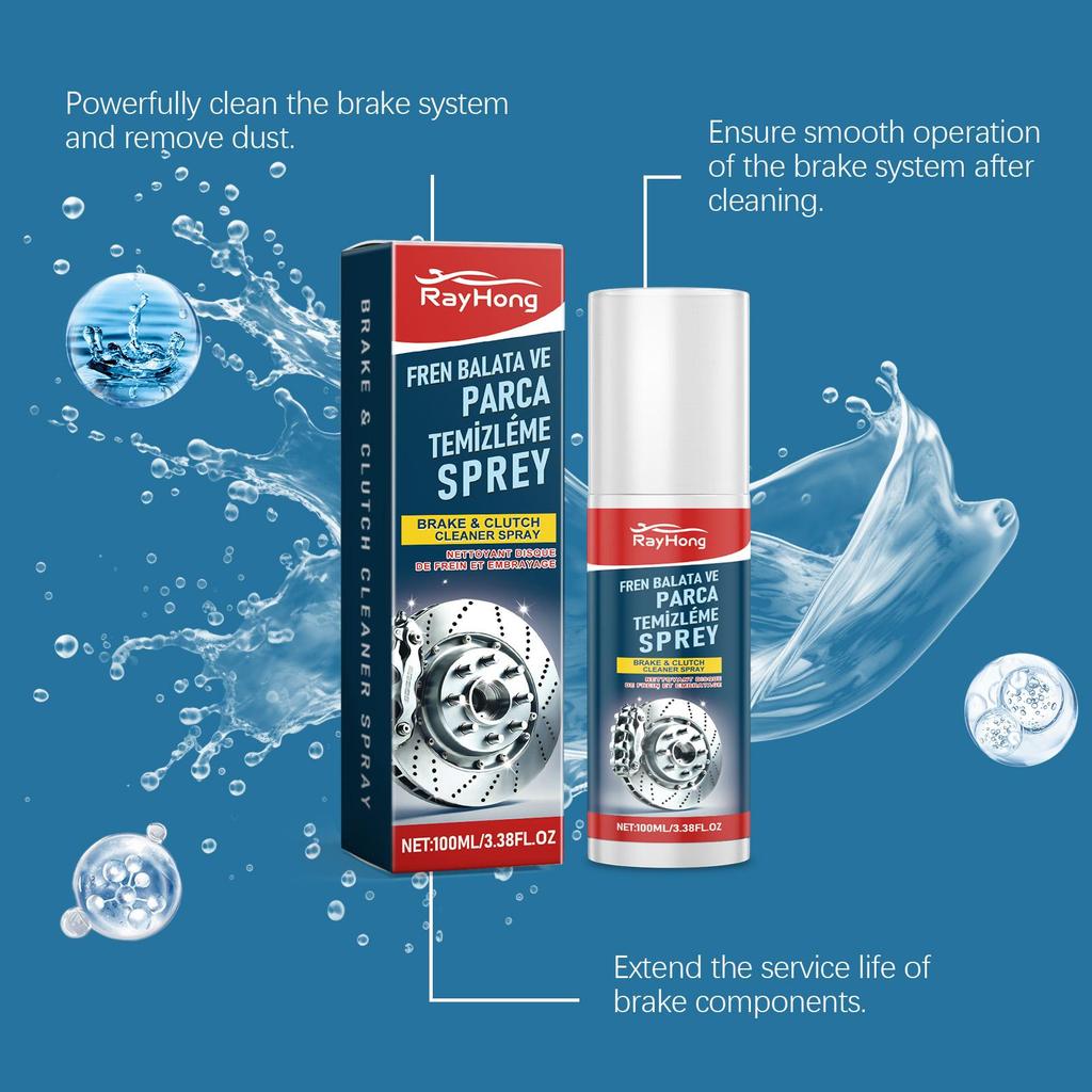 Rayhong Car Brake Cleaner Car Brake Rotor Wheel Cleaner Rust Remover Polishing Maintenance Cleaner