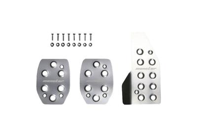 MONSTER SPORT Sports Driving Pedal Covers for Swift Sport Manual Clear [ZC33] Transmission, Anodized, 849501-7650M