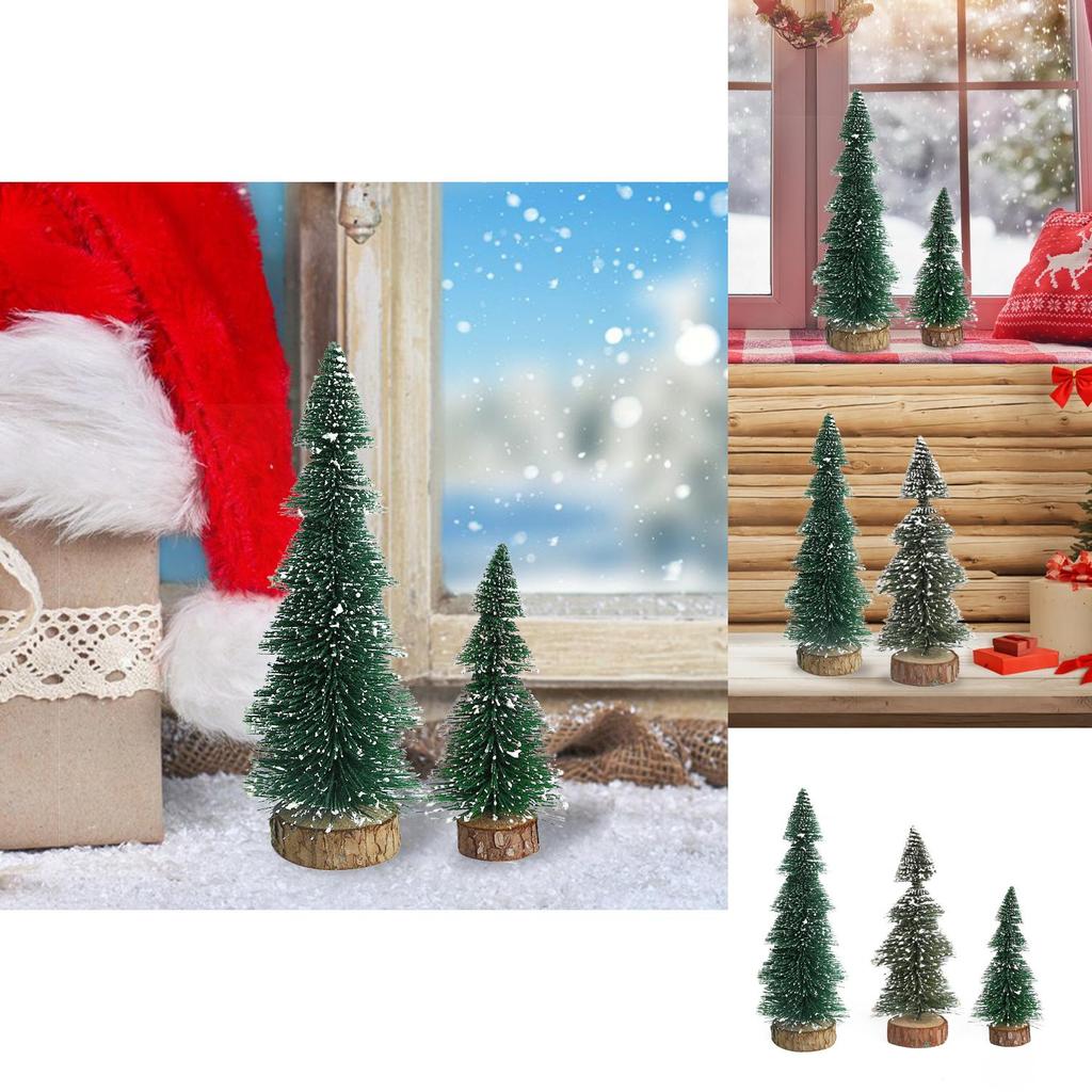 Urocza Mini Choinka Element Dekoracyjny Z Ośnieżonymi Końcówkami Idealna Na Świąteczny Wystrój