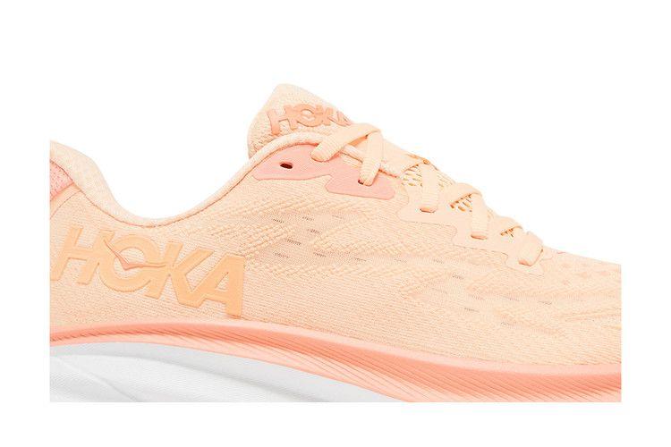 Women's Sneakers Hoka One One Clifton 9 Cantaloupe (Women's) Cantaloupe/White