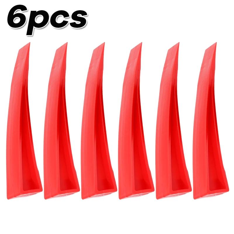 Red Car Window Dent Repair Plastic Repair Hand Tools Car Universal Crowbar Enlarger Door Recess Body Window Door Wedge Remove