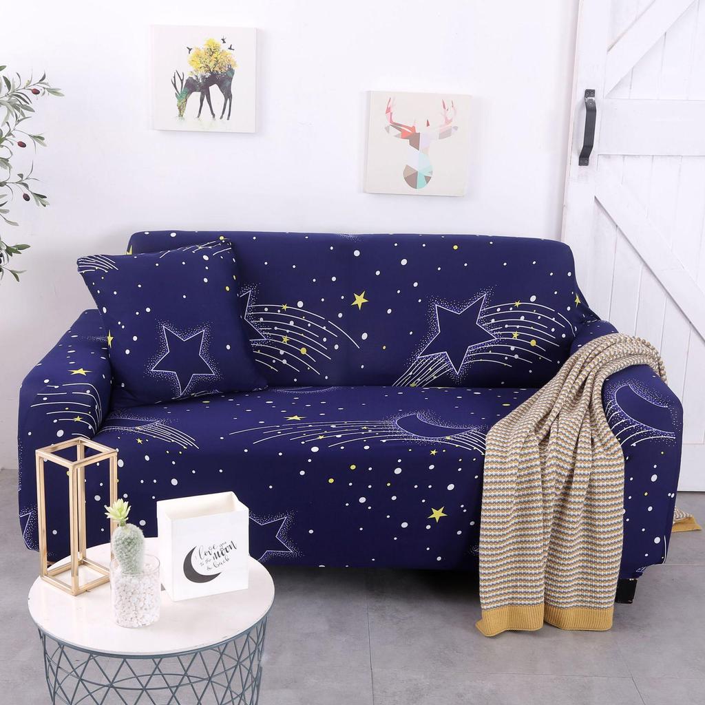 Elastic Universal Sofa Cover for Single, Double, or Three-Seat Sofas, All-Inclusive Cushion Protector.