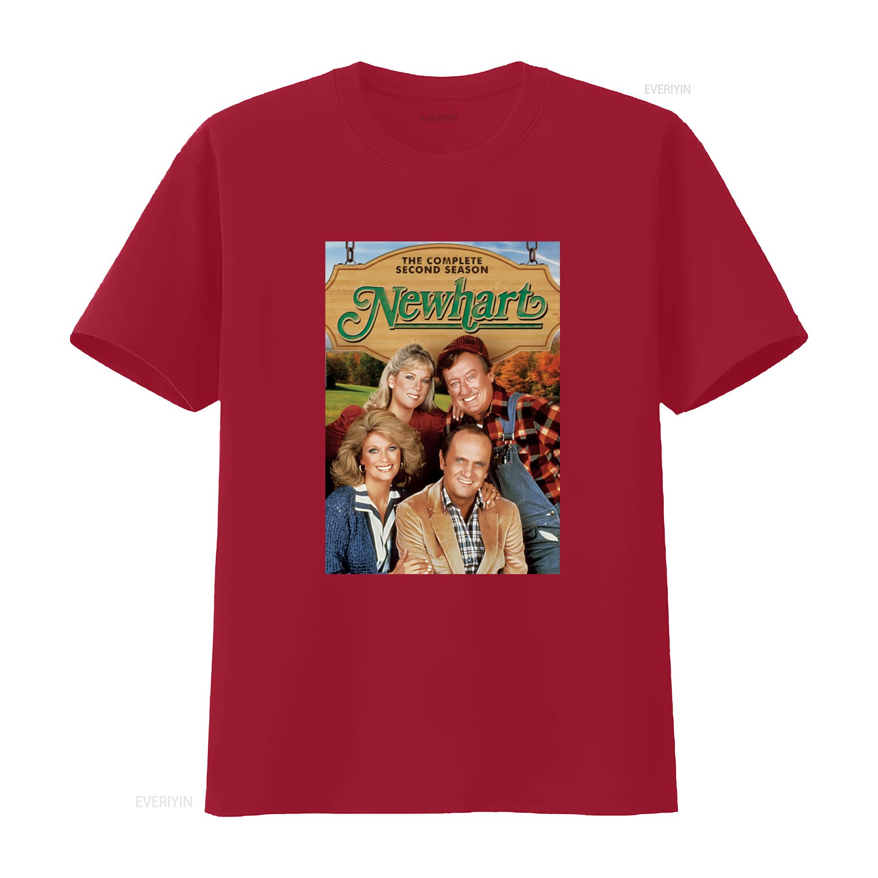 Newhart Tv Show T Shirt 80s Television Sitcom Classic Comedy Series Cast Print vintage Washed Unisex designer clothes S