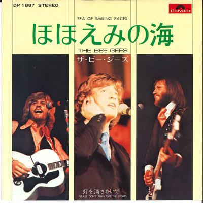7inch Record BEE GEES  Sea Of Smiling Face  Please Dont  DP1887 POLYDOR 1972 Japan Pop Used